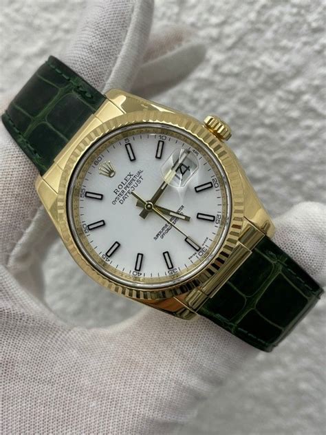 cinturino rolex pelle